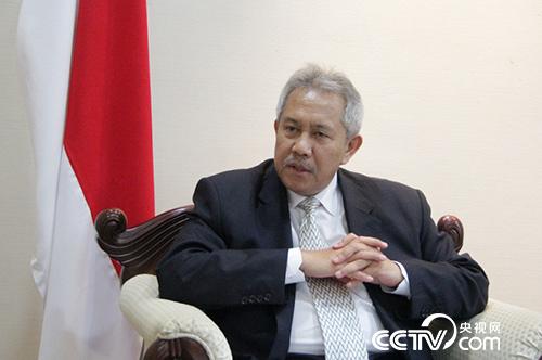 印度尼西亚驻华大使苏更&middot;拉哈尔佐接受央视网记者专访。