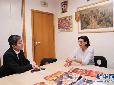 访蒙特卡洛国际马戏节主席、摩纳哥公主斯蒂芬妮