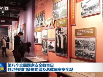第八个全民国家安全教育日 各地各部门多形式普及总体国家安全观